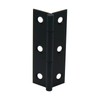 Mcredy 2.5" Cabinet Hinges Black Brass Door Hinges with Screws