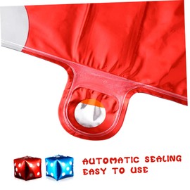 Totority 30pcs Foil Dice Balloons Cube Balloons for Themed Party Decorations for Weddings Birthdays Creative Photo Props Premium Quality Foil