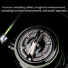 All Metal Fishing Line Wheel 45° Large Chamfer 5.2:1 Spinning