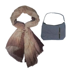 Stein Mart New Stein Mart Womens Shawl Wrap Red  Color One Size With Travel Bag