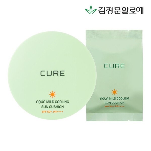Kim Jung-moon Aloe Cure Aqua Mild Sun Cushion Season 3
