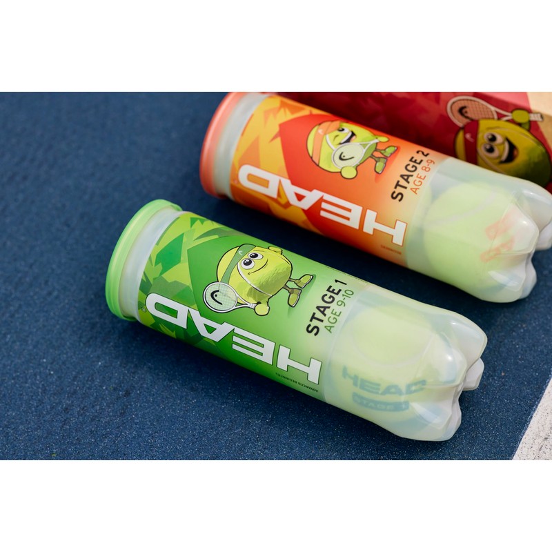 HEAD 3B STAGE 1 Green Junior tennis ball