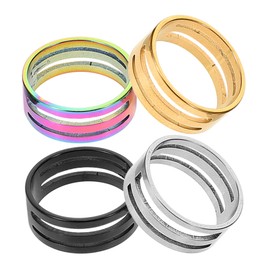 TEHAUX 4pcs Jump Ring Opener Closer Tool Circle Jump Ring Opener for Jewelry Craft Accessories Inner Multi Color Options for DIY Jewelry Making