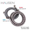 Hausen 120-Inch Stainless steel Washing machine connector 8 Feet -