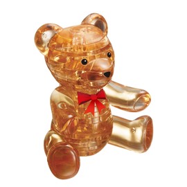 Crystal Puzzle Teddy Bear Brown