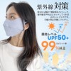 [Besince] スポーツマスク フェイスマスク UPF50+ UVカット接触冷感 冷感マスク 息苦しくない 速乾 男女兼用 紫外線対策