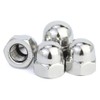 3/8-16 Acorn Cap Nuts 3/8" Dome Head Acorn Hex Nut,18-8
