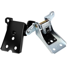 E8TZ1522810A E9TZ1522800A Front Left & Right Door Hinge Upper Lower Set for 1980-1996 Ford Bronco F150 F250 F350 Ranger Fairmont LTD Thunderbird Marquis Cougar/Lincoln Zephyr Replace# 925066, 925068