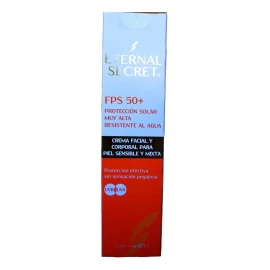 Eternal secret fps 50+ Bloqueador Solar Facial Piel Sensible Eternal Secret Fps 50
