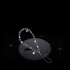 Czhotg Black Five-Pointed Star Pendant Beaded Strap, Cute Mobile Phone