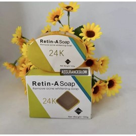RETIN - A Remove Acne Soap 24K Anti-Aging Acne Removal & Brighten Skin