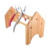 SE Mini Wood Pliers Rack - Pine Wood Dowels Rack