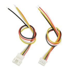BGTXINGI 40 Pieces (20 Pairs) 2.0 mm 4-Pin Socket with 15-Pin Connection Cable for LED Light Strip 5.9 Inch Compatible with JST PH
