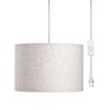DEWENWILS DEWENWILS Plug in Pendant Light, Hanging Light with 15Ft