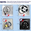 S97015162 Motor Upgrade Assembly Compatible with Broan NuTone Bathroom Exhaust