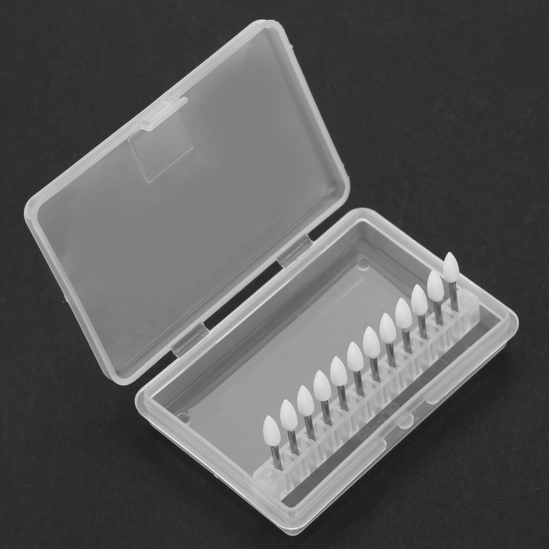 12Pcs FL2 High Speed Sand Dental Grinding Head Set Repairing