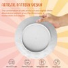 Perlapoc 40 PCS Wheat Straw Dinnerware Sets, Service for 8
