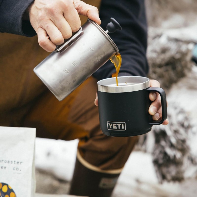 YETI Rambler 14 oz Stackable Mug, Vacuum Insulated, Stainless Steel
