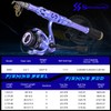 Sougayilang Fishing Rod and Reel Combos Carbon Fiber Telescopic Fishing