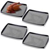 4 Pcs 11.5 x 13.5 Inch PTFE Solid Oven Basket