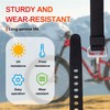 4Pcs Adjustable Utility Straps with Buckles, YITOBA 20 Inch Silicone