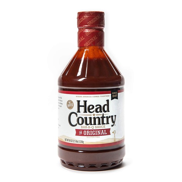 Head Country Bar-B-Q Sauce, Original, 40 Ounce
