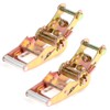 2pcs Ratchet with Handle for Tow Dolly Car Hauler Flat