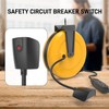 30Ft Retractable Extension Cord Reel, Ceiling/Wall Mount 16/3 Gauge SJTW