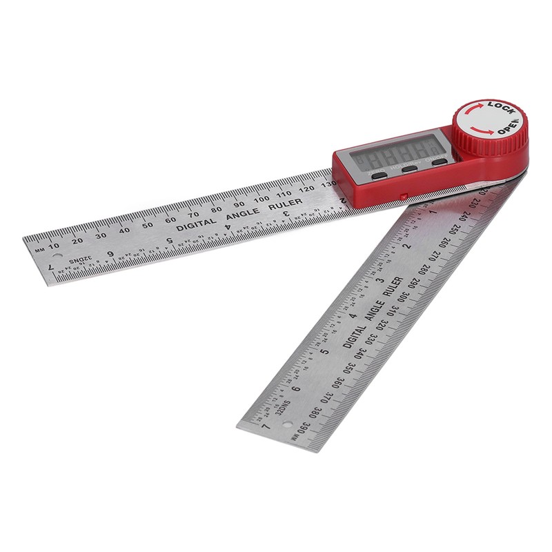 Angle Finder 360° Digital Display Durable Stainless Steel Portable Electronic