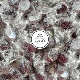 Bonelle Jelly Candy - Gluten Free & Vegan - Individually Wrapped - Bulk 2.2LB Bag By Lyza's Sweets & Treats (Black Licorice)