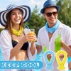 Cooling Neck Wraps 32 Pack, Eurzom Ice Wrap Scarves for
