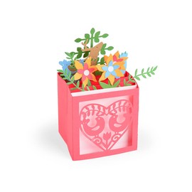 Sizzix 663603 Card in a Box Christmas by Lynda Kanase Cutting Dies, Multi-Colour, One Size