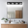 LKHF LED Modern Bathroom Vanity Light Fixtures (4-Light 5CCT Dimmable)