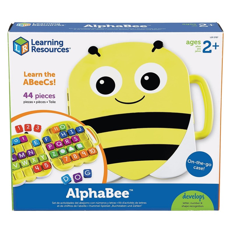 Learning Resources AlphaBee Alphabet, Homeschool, ABCs, Numbers, Shape & Word