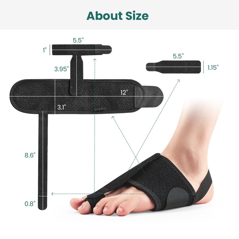 Welnove Hammer Toe Straightener - Toe Corrector for Women &