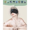 White Noise Sleep Mask With Sleep Headphones for Men Women