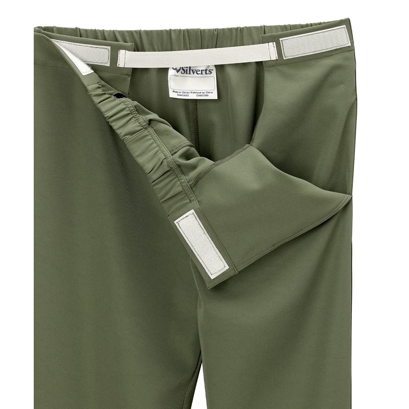 Women’s Self Dressing Adaptive Side Closure Stretch Pant - Olive