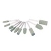 100Pcs Rubber Grinding Head Polishing Bit Various Sizes Accessory Set