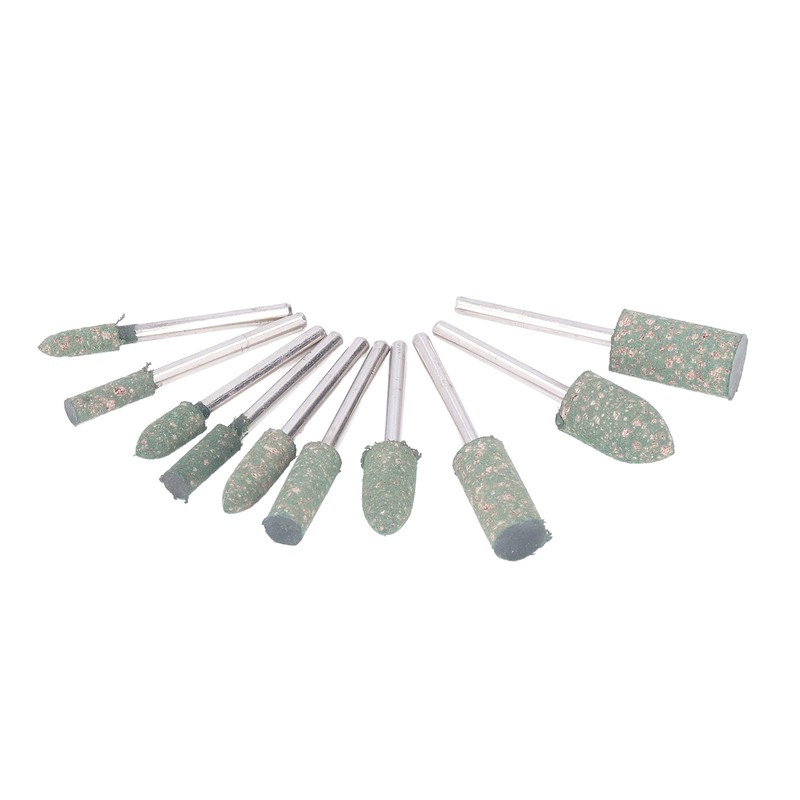 100Pcs Rubber Grinding Head Polishing Bit Various Sizes Accessory Set