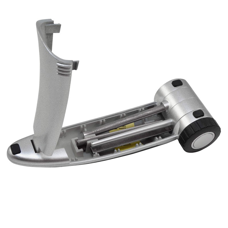 DMT Diamond-VEE Diamond Folding Sharpener, Fine, Silver/Black, 157 x 57