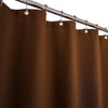 Barossa Design Waffle Weave Shower Curtain Hotel Luxury Spa, 230