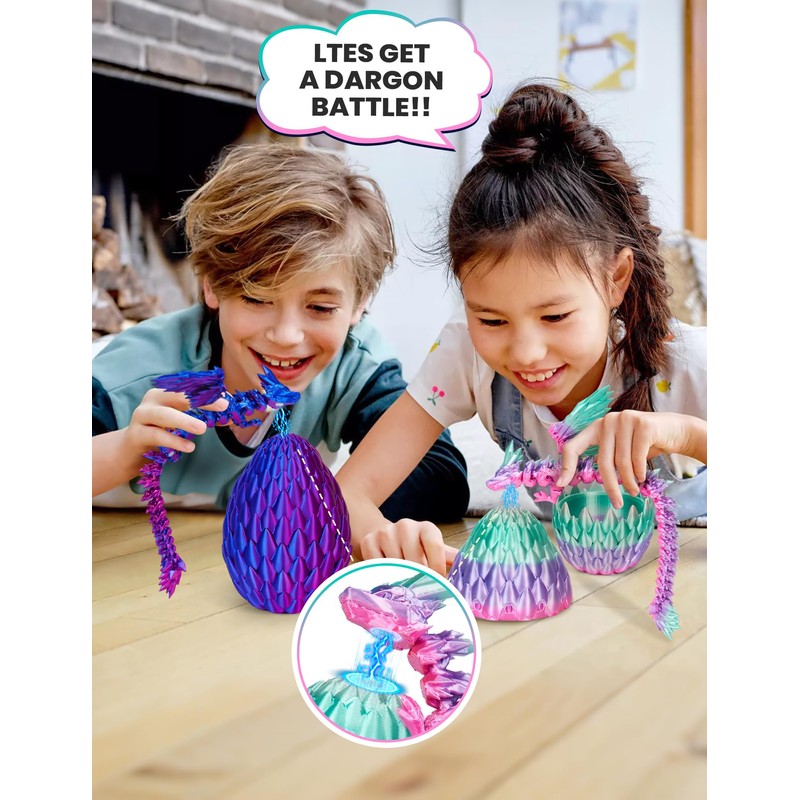 Magnetic Dragon Egg, 3D Printed Dragons, Fidget Toy for Home