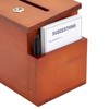 Juvale Suggestion Box with Slot & Lock - 7.5 x