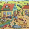 Ravensburger 5078 Children's Puzzle-05078 "Viel los auf dem Bauernhof" Puzzle