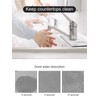 1 Piece Tap Absorbent Mat Kitchen Sink Splash Mat Sink