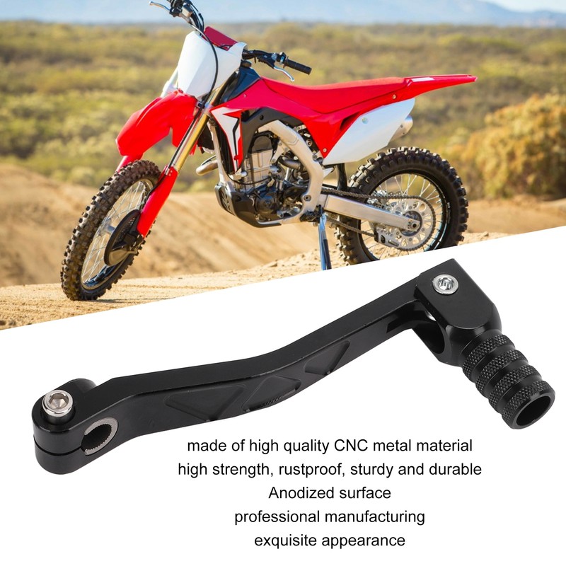Universal CNC Gear Shift Lever Folding Gear Shifter Black Off