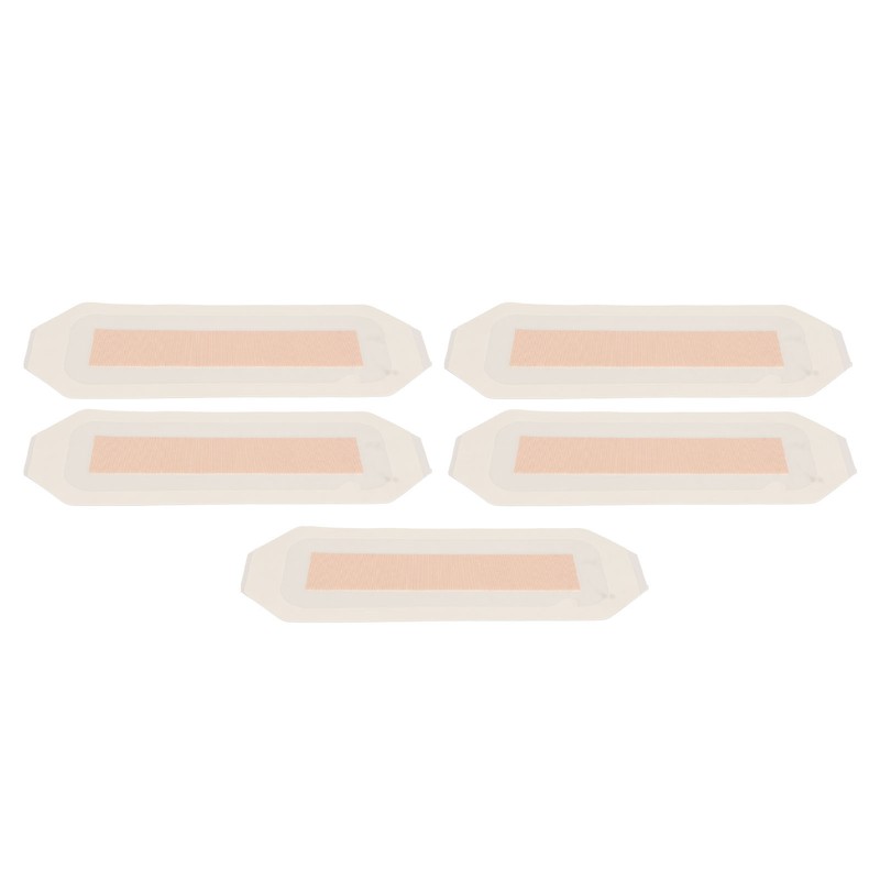 5pcs Scar Sheets Waterproof Wound Dressing Breathable Full Coverage Hygienic