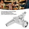Beer Flow Control Faucet Stainless Steel Beer Tap with Dust