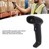 Wireless Barcode Scanner USB Ergonomics Handheld 1D Code Reader Automatic