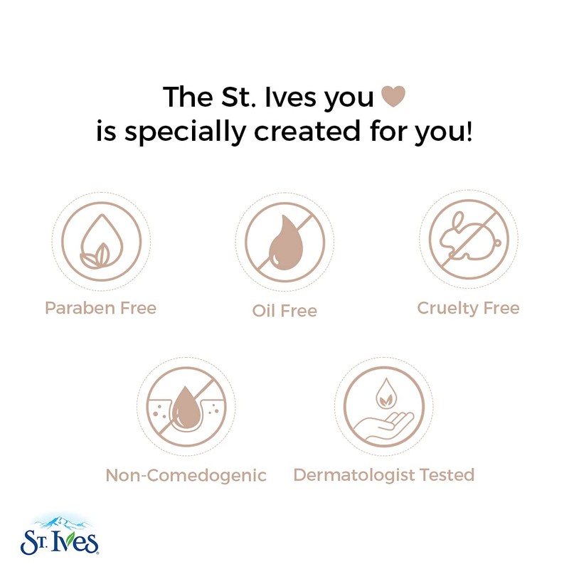 St. Ives Gentle Smoothing Face Scrub and Mask Oatmeal, ONE